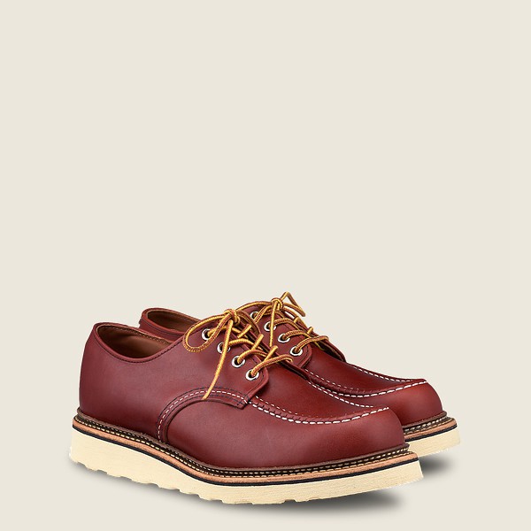 Red Wing Oxford Burgundy - Red Wing Mens Classic - Russet Portage Leather - BSCXM-5149